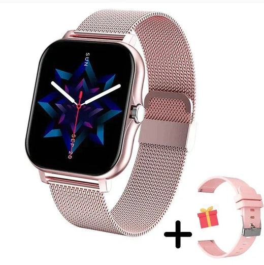 Smartwatch, Fitness Tracker with Heart Rate, Blood Oxygen & Sleep Tracking for iOS & Android