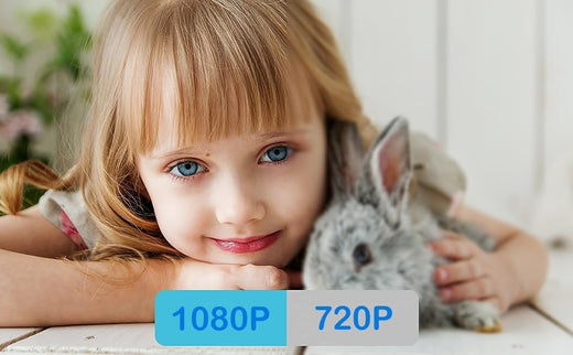 Indoor Security Camera, 1080P Full HD WiFi Camera with Night Vision & Motion Detection