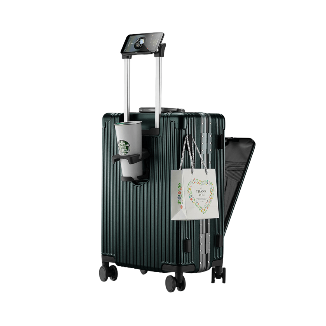 SkyLuxe Intelligent Travel Suitcase App-controlled Luggage