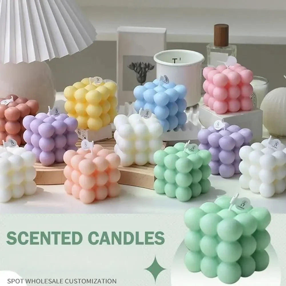 AromaCube Scented Candle Handmade Soy Wax Cube