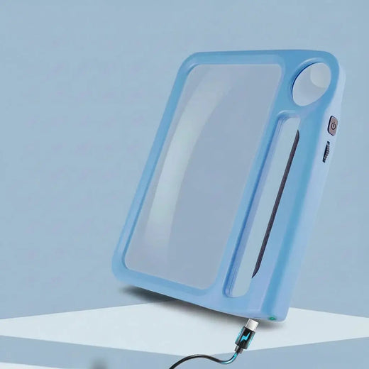 LED Reading Magnifier, Handheld 5x 10x Magnifying Glass with 48 LEDs for Small Print & Labels
