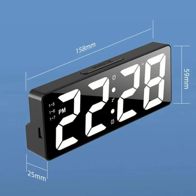 LUMITIME LED Digital Alarm Clock
