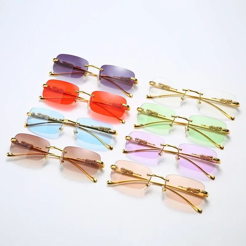 LEOPHAZE SHADES Rimless Sunglasses