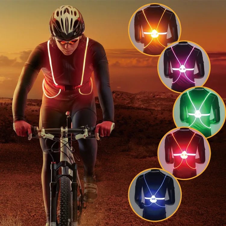 VISIBRIGHT Reflective LED Vest