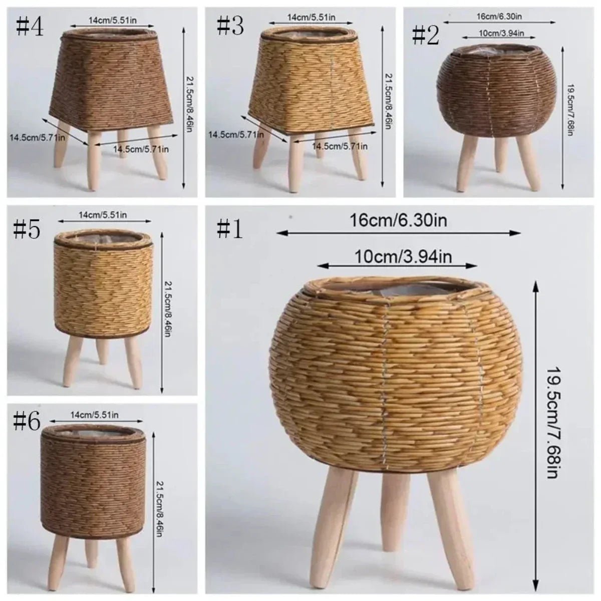 POCKETPOT Scandinavian Plant Pot