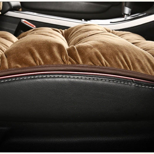 Car Seat Cover, Plush Foam Universal Fit Seat Cushion for Comfortable Long Drives