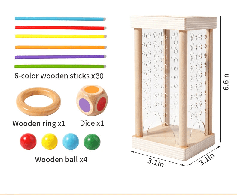 COUNTISTIX Montessori Counting Rods Set