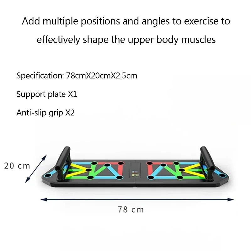FLEXIFIT Foldable Push-up Board