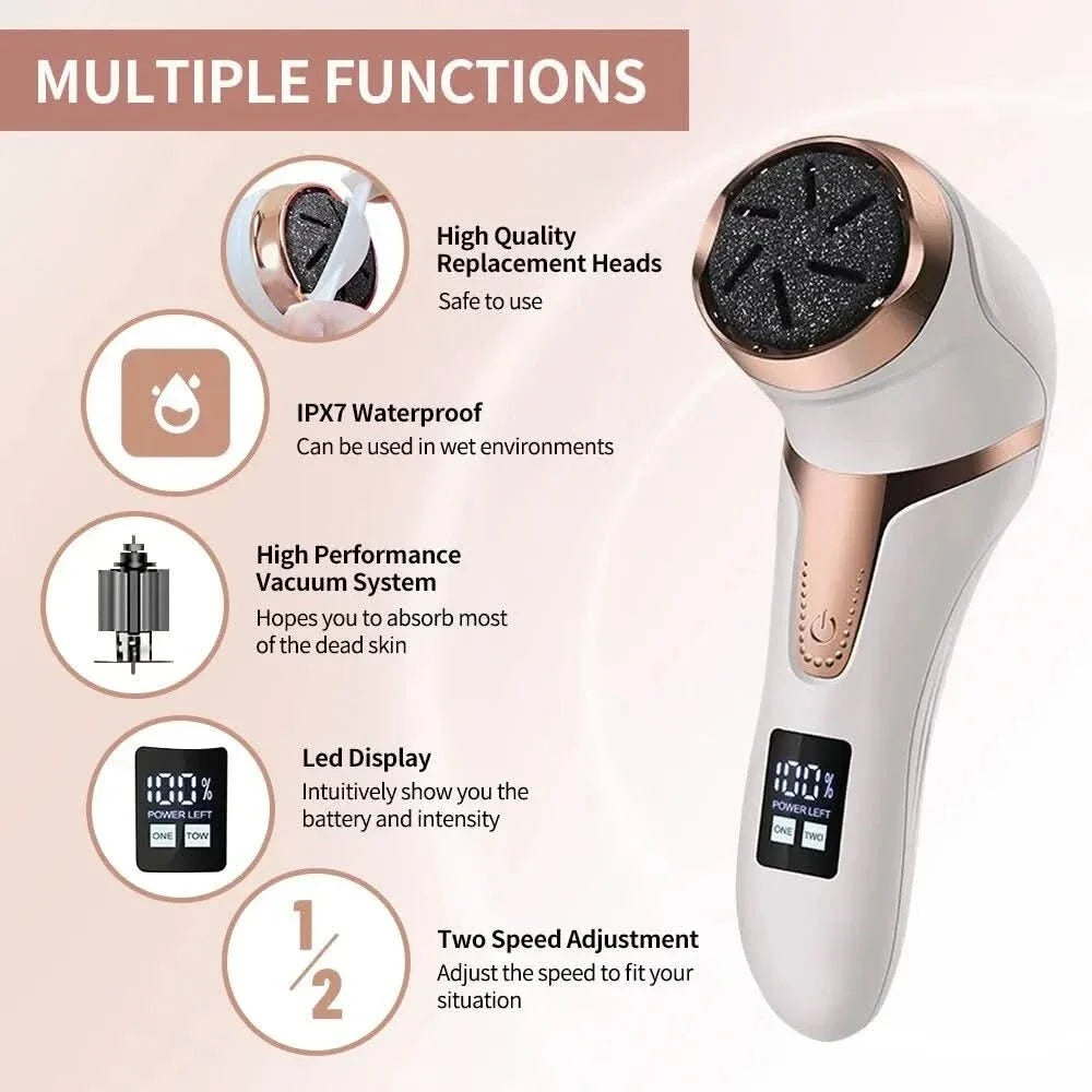 Kalluscare foot care device Rechargeable Callus Remover