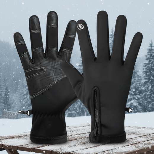 Heated Gloves Insulated Touchscreen, Waterproof Heated Winter Gloves for Snow, Rain & Wind