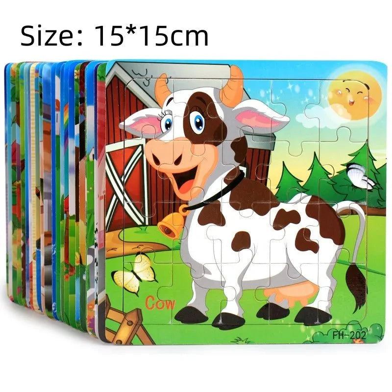 MINICRAFTO 3D Wooden Puzzle