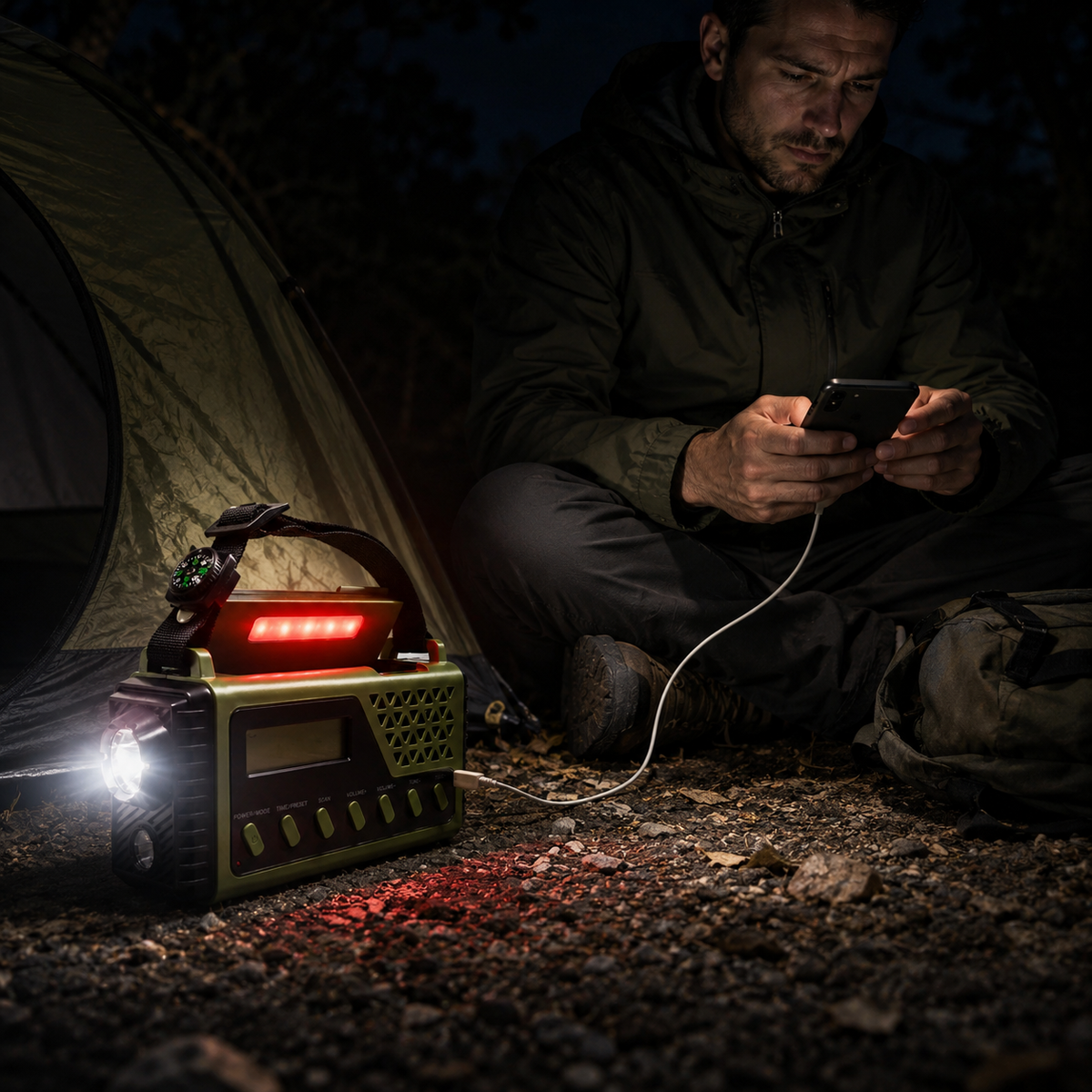 Crankonix Hand Crank Emergency Radio