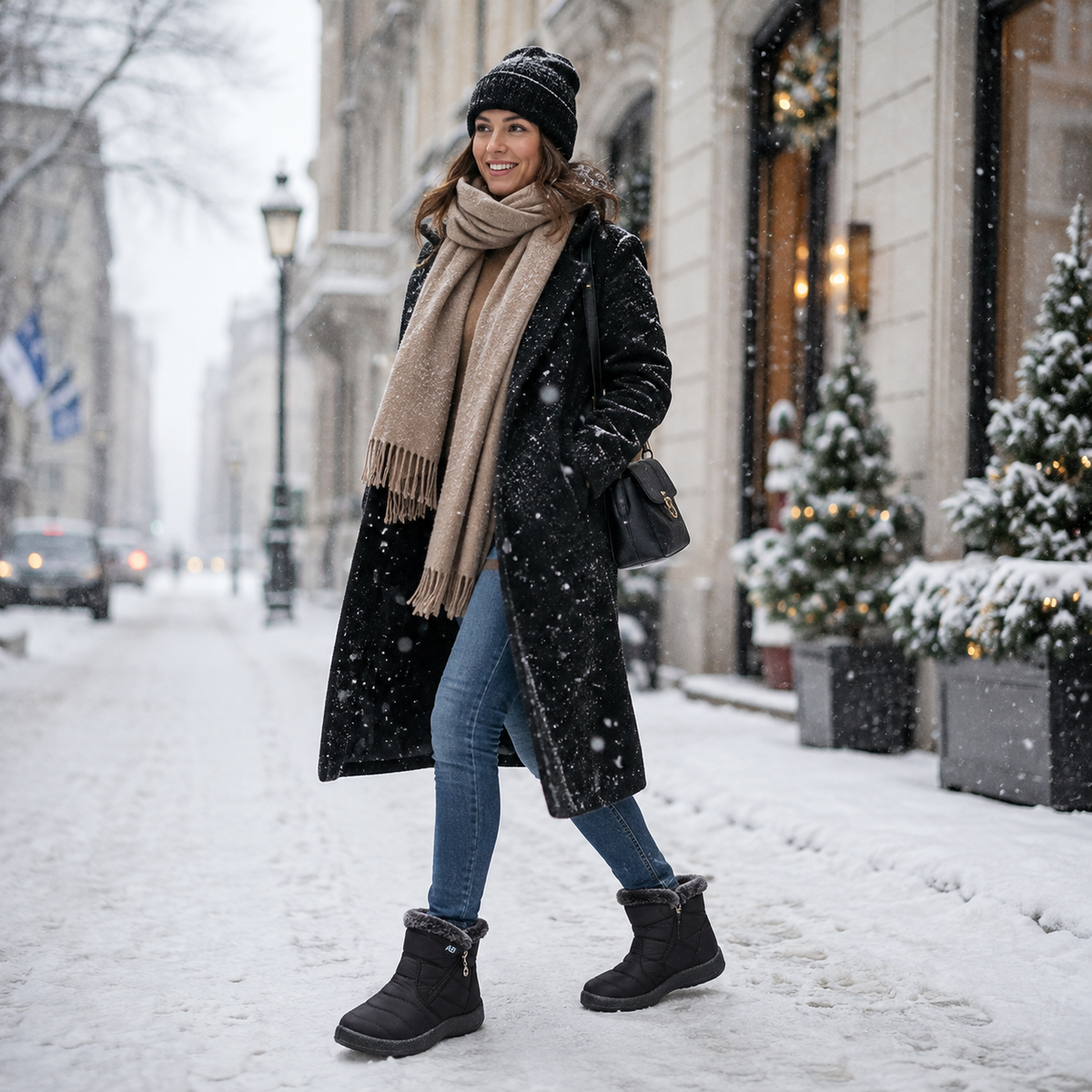 Waterproof Ankle Winter Boots