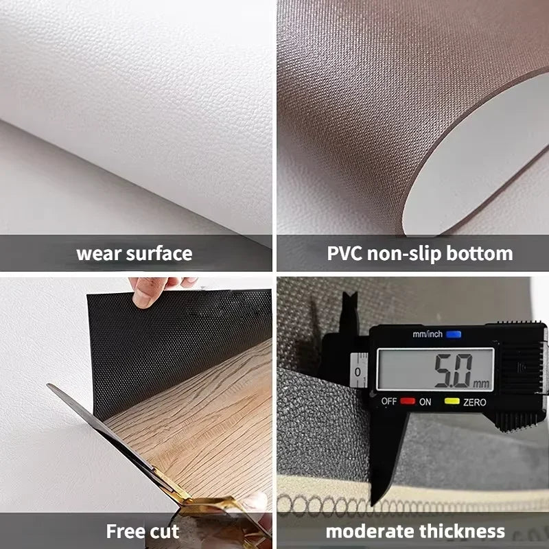 ELEGRA DURAMAT Waterproof Non-Slip PVC Kitchen Mat