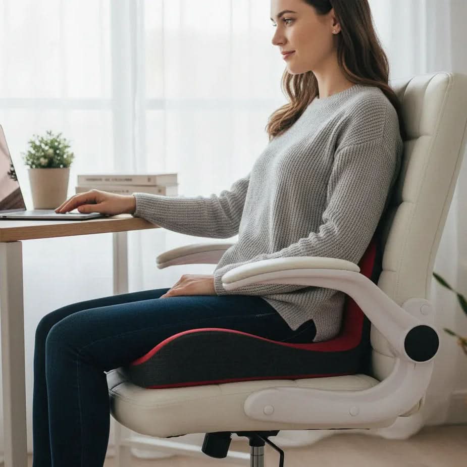 ERGOFORM Orthopedic L-Shaped Seat Cushion