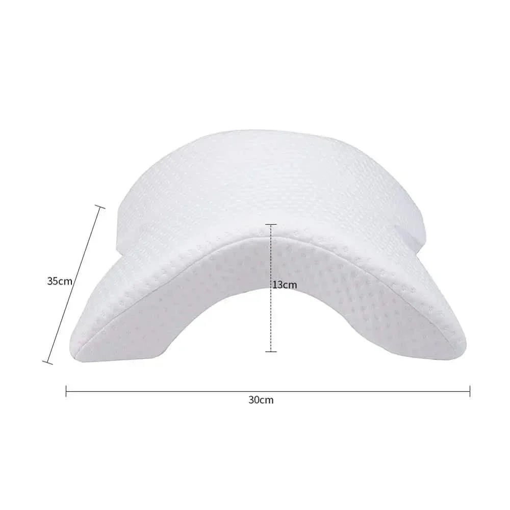 SleepEase Orthopedic U-Shaped Memory Foam Pillow