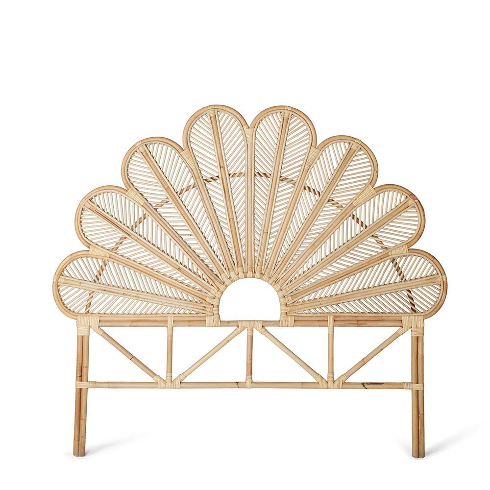BLOOMRATTAN Handmade Wicker Headboard