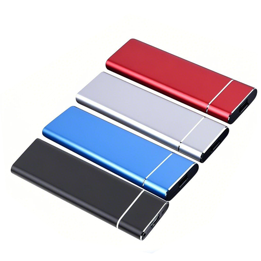 External Hard Drive 500GB, Ultra Thin USB C Portable Storage for Laptop & Mac