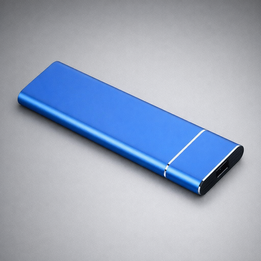 External Hard Drive 500GB, Ultra Thin USB C Portable Storage for Laptop & Mac