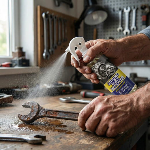 Rust Remover Spray, Fast Acting No Scrub Formula for Tools, Hinges & Car Parts, 100 ml
