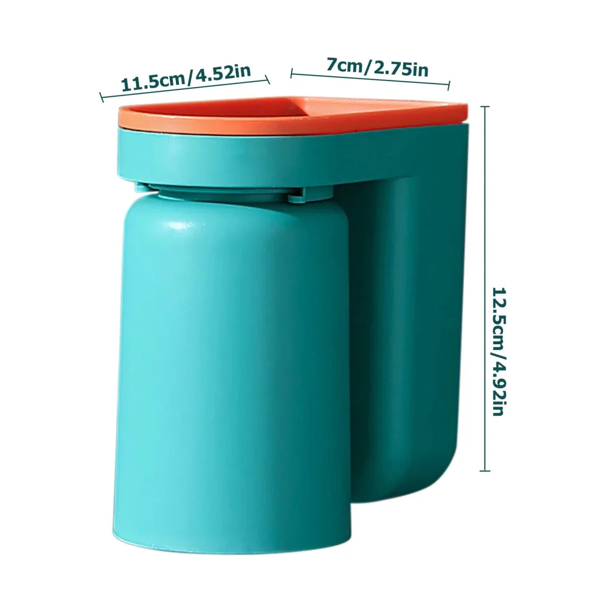BRUSHDOCK Wall Mount for Toothbrushes