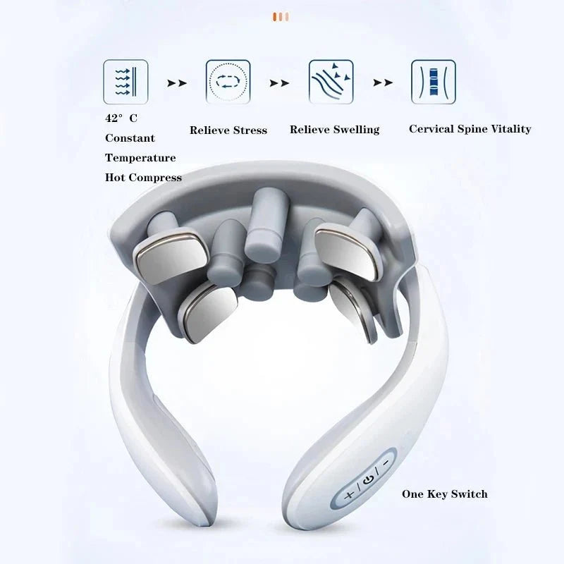 NECKVIBE Smart Vibration & Heat Neck Device