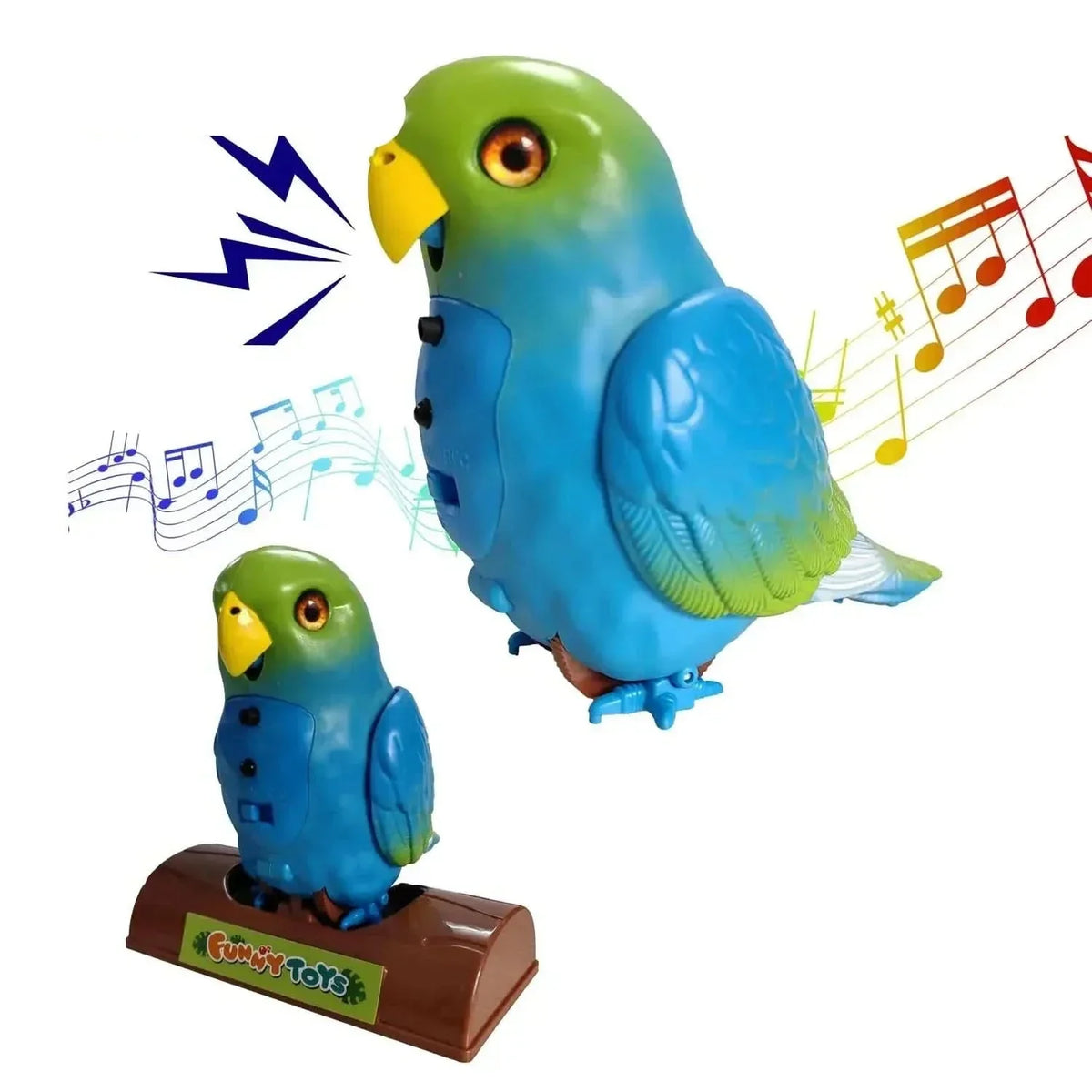 TalkyBird Interactive Talking Parrot