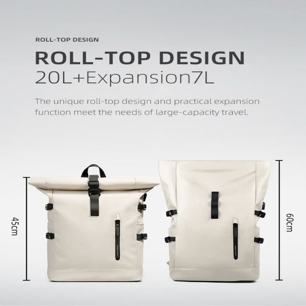 ROLLTRAIL Expandable Roll-top Rucksack