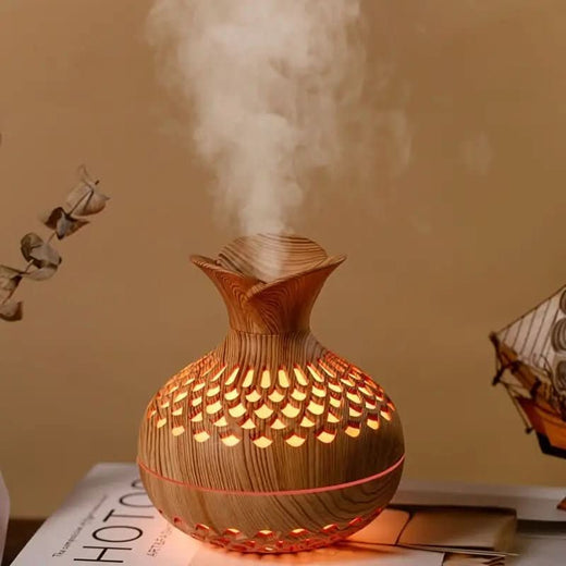 Essential Oil Diffuser Large Capacity Quiet, Aromatherapy Diffuser & Cool Mist Humidifier for Bedroom