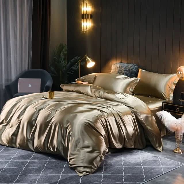 SILVALOOM Luxurious Silk Duvet Cover