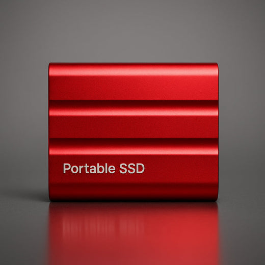 SSD External Drive, Portable Metal Storage Device 128GB & 512GB for PC & Laptop