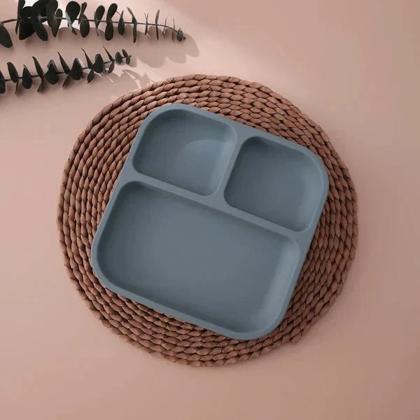HALTFIX PLATE Non-slip Silicone Divided Plate