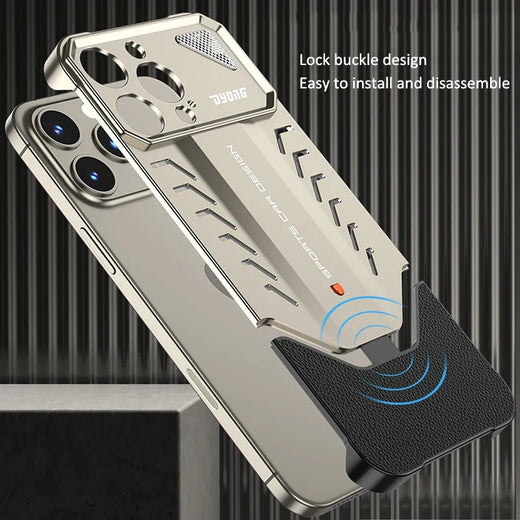 Armor iPhone Case, Futuristic Shockproof Phone Case