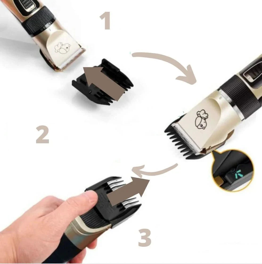PETTS GROOMER Professional Dog Trimmer