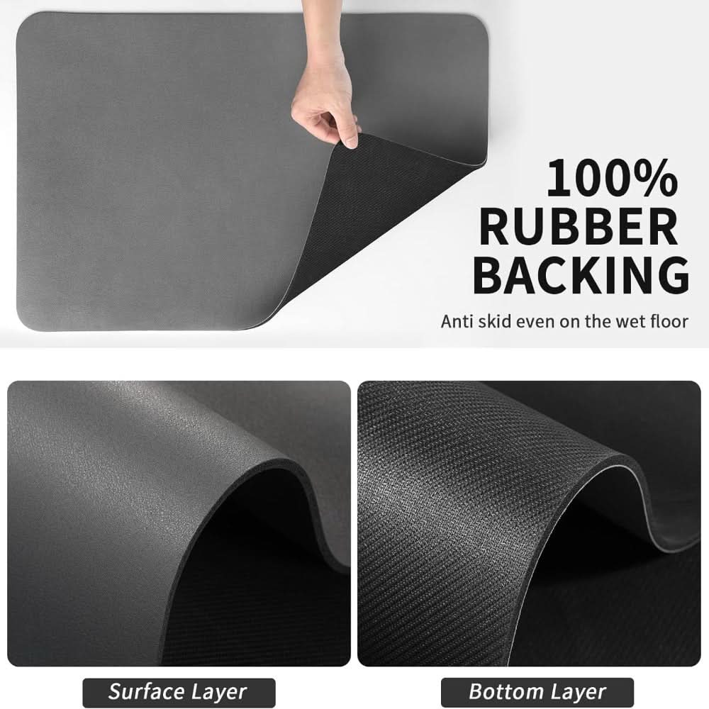 DISHDRY Quick-drying Diatomite Crockery Mat