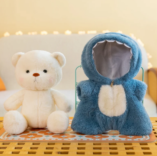 Plush Teddy Bear, Soft Cuddly Stuffed Animal for Kids, Bedtime & Gifts in 7 Styles