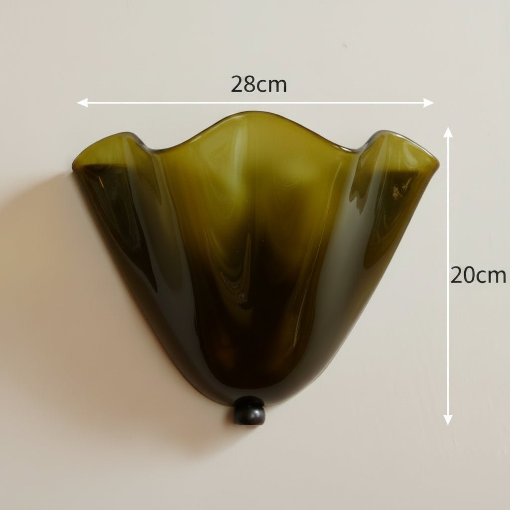 VINTGLOW Stained Glass LED Wall Lamp