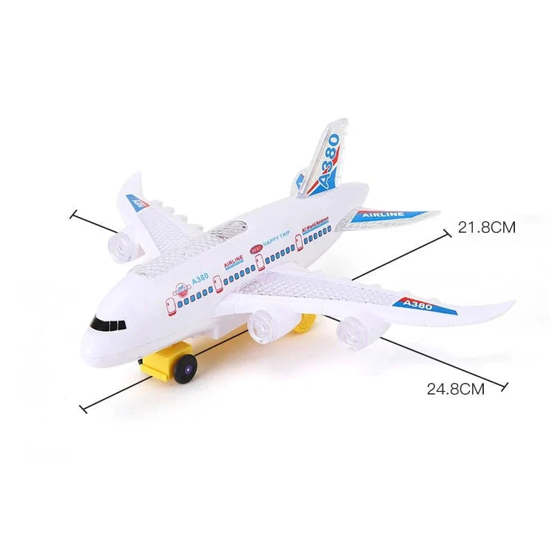 FLYGENIUS Intelligent Music & Light Airplane Toy