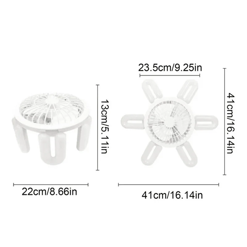 FANOVA Air-Cooling LED Ceiling Fan