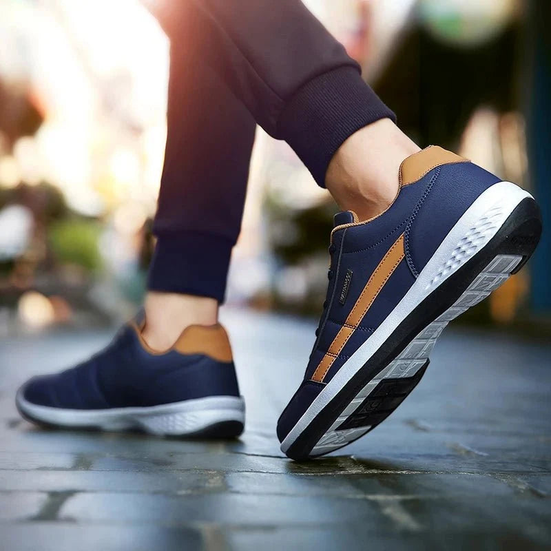 STRIDELUX Orthopedic Leather Sneakers