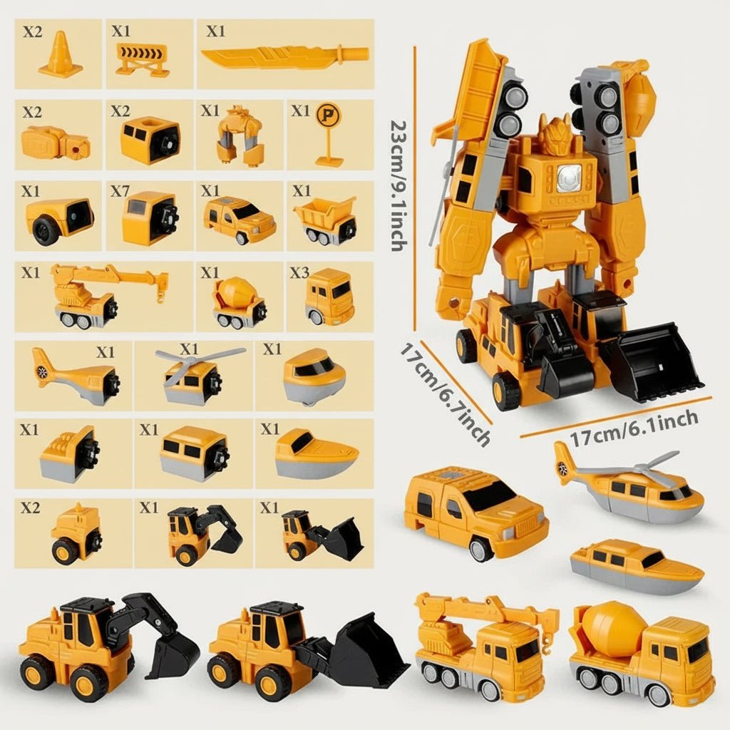 CLICKSHIFT Magnetic Snap-together Vehicles
