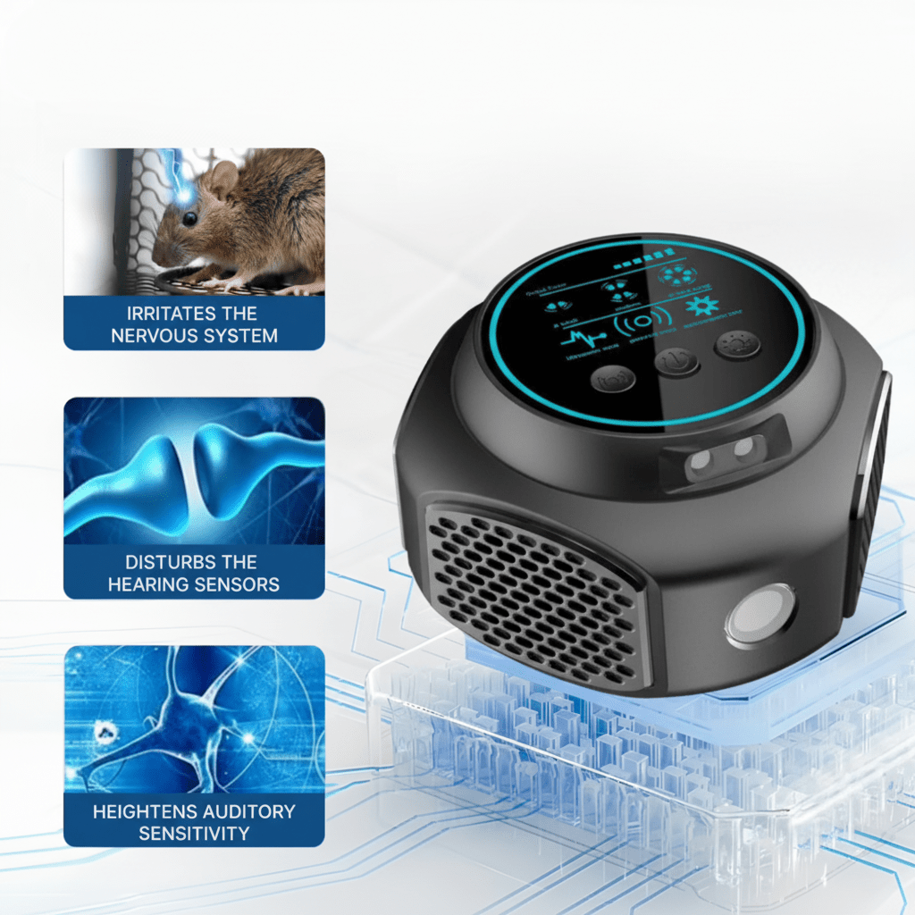 NAGETIERSTOP Plug-in Ultrasonic Device