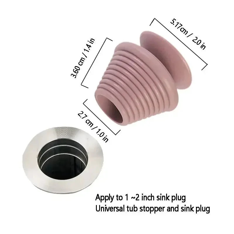 SINKVAULT Silicone Drain Cover