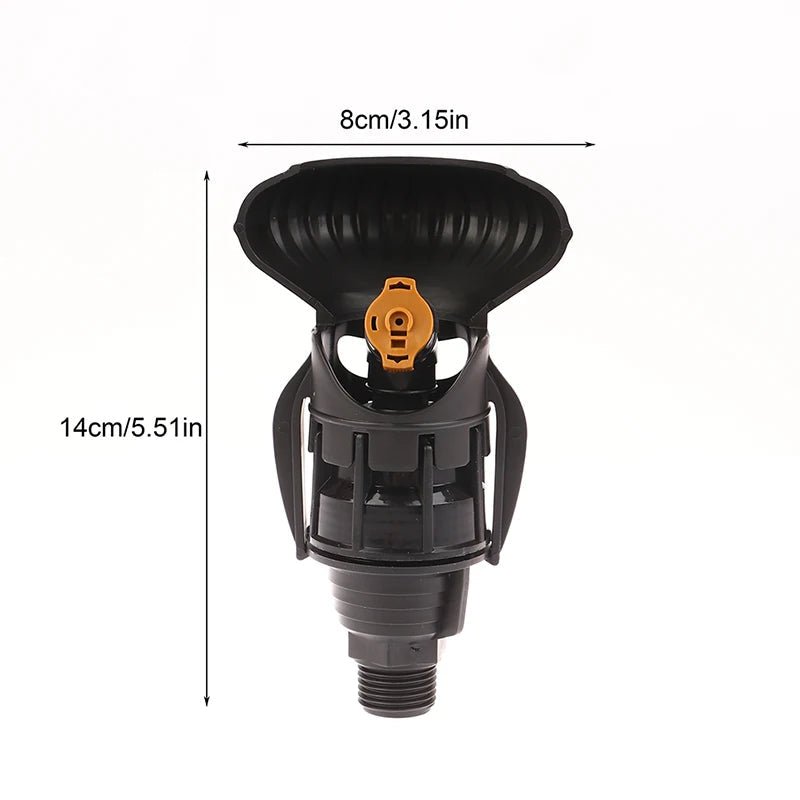 FLOWHALF 180-Degree Rotation Garden Sprinkler