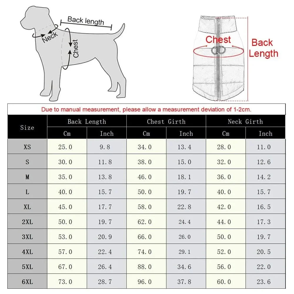 SnugTail Warm Waterproof Winter Jacket