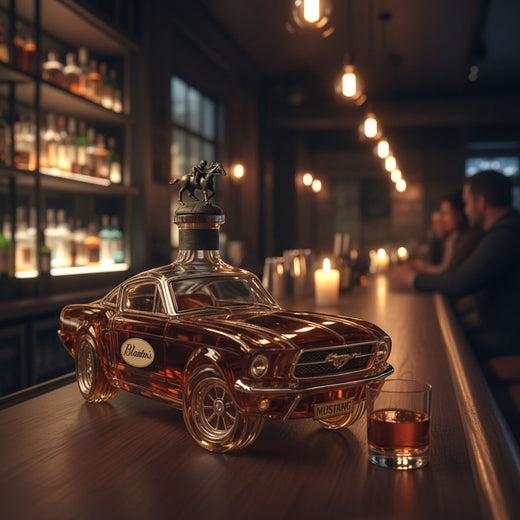Sports Car Whiskey Decanter, Glass Liquor Decanter for Whiskey, Bourbon & Home Bar