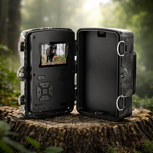 Trail Camera, Weatherproof Wildlife Camera with Night Vision & Motion Sensor for Outdoor Use