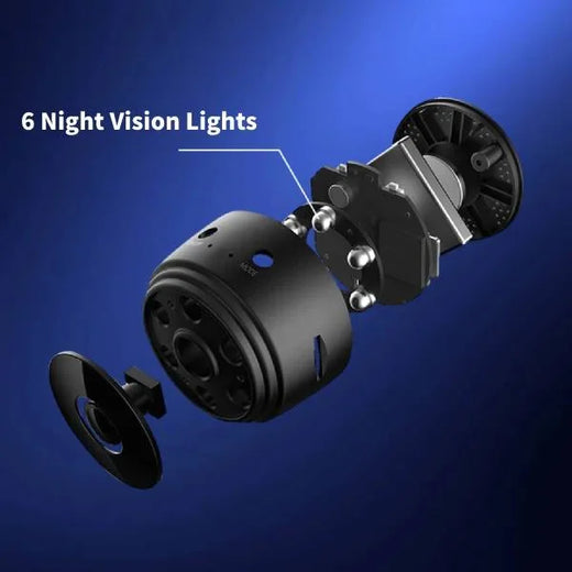 Wireless Backup Camera for RV, Truck & Trailer, Magnetic Mini Camera with Night Vision for iPhone & Android