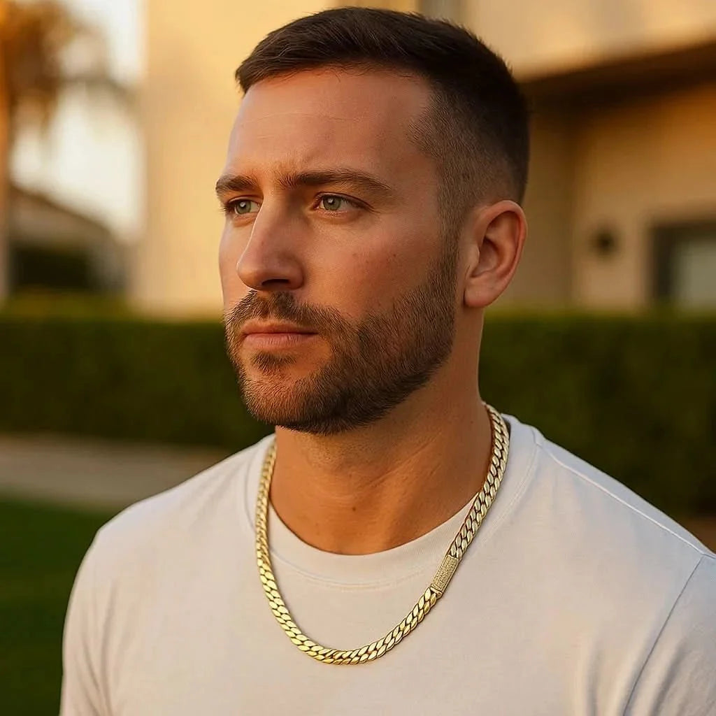 GLANZGRAD Polished Miami Cuban Link Chain