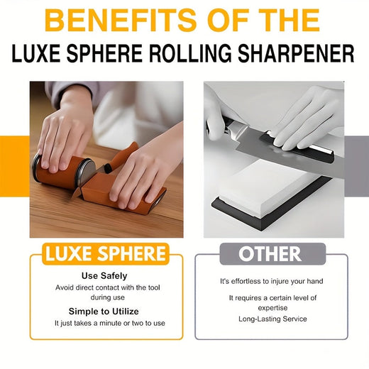 Knife Sharpening Stone Set, Diamond Whetstone with Magnetic Angle Holder for Kitchen & Pocket Knives